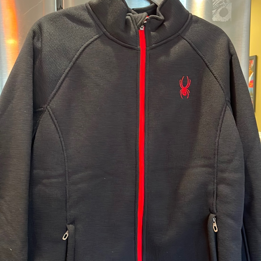 Mens Spyder thermal fleece lined jacket